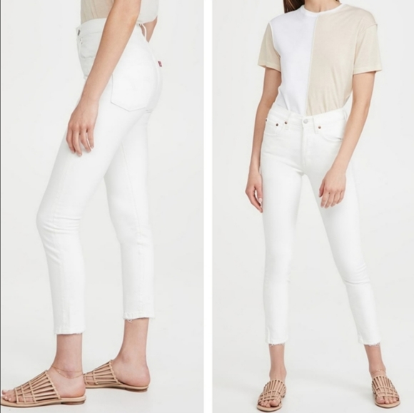 Levi's 501 Jeans Cloud Over White - Picture 3 of 14